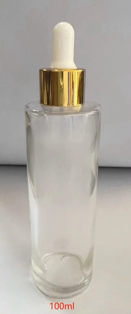 100ml clear essential oil bottle