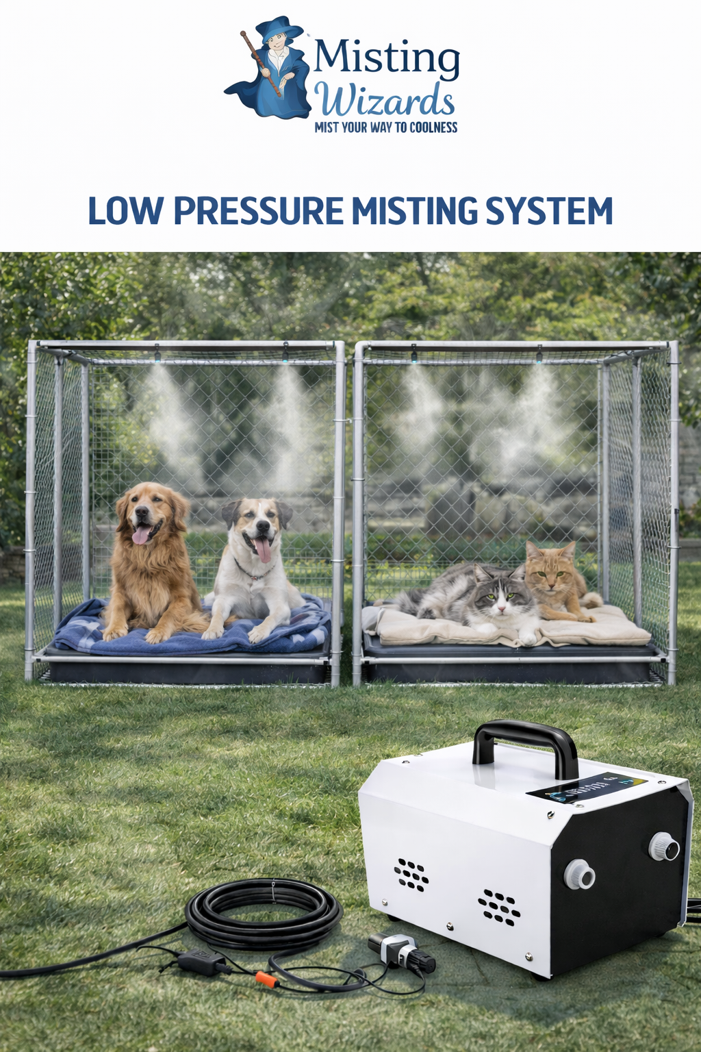Portable Outdoor Misting System — MW-75