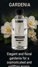 Gardenia Peach Signature fragrance oil bottle